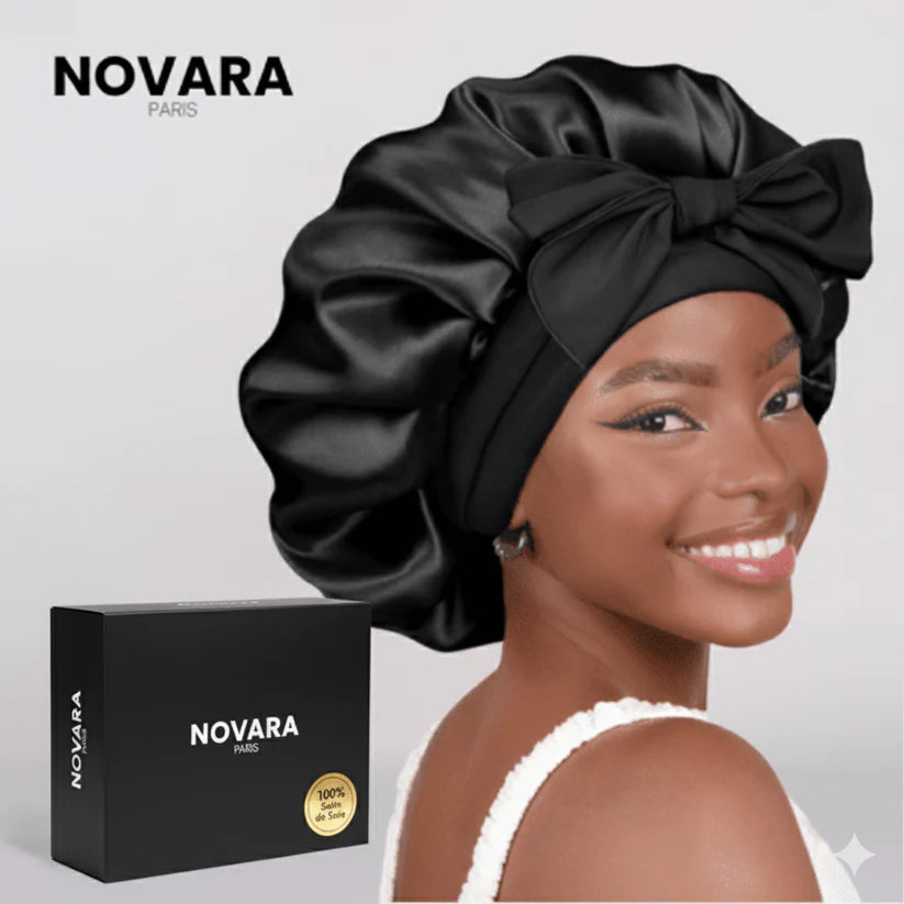 Bonnet de nuit en satin