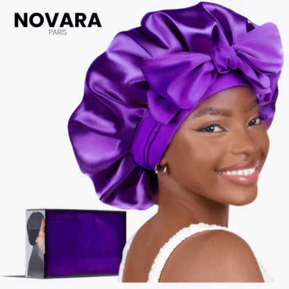 Bonnet de nuit en satin