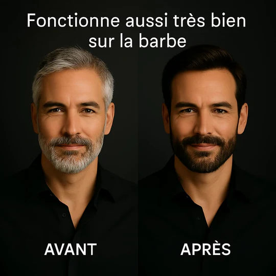 Shampoing colorant instantané pour homme