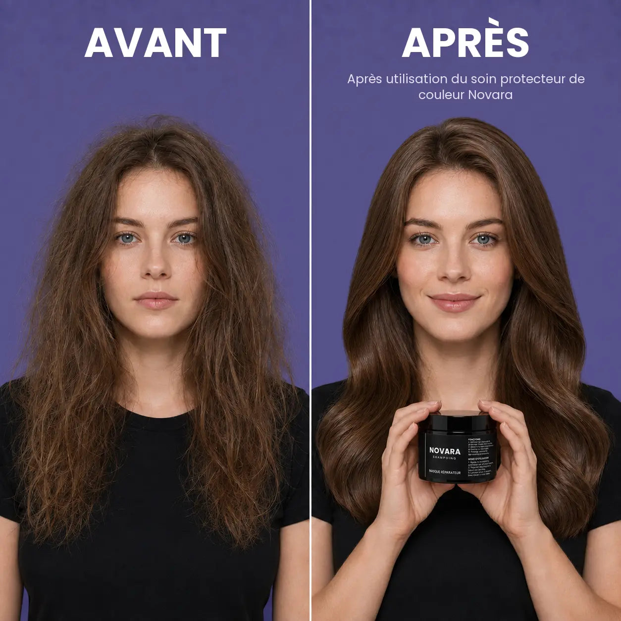 Après-shampoing masque protecteur de couleur Novara