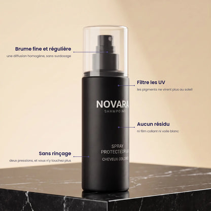 Spray protecteur UV pour cheveux colorés Novara