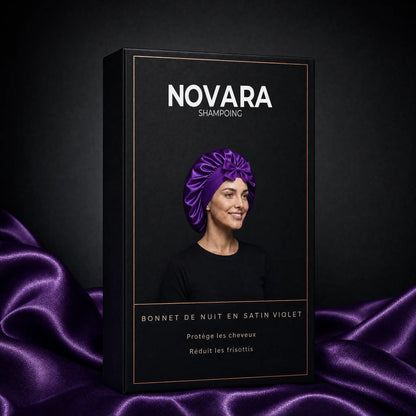 Bonnet de nuit en satin