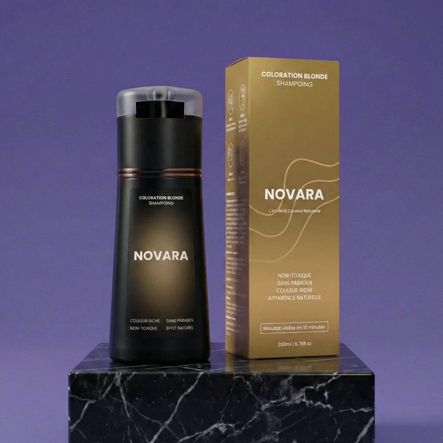 Shampoing colorant instantané Novara