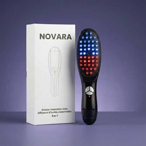 Brosse Massante & Diffuseuse d'huiles essentielles