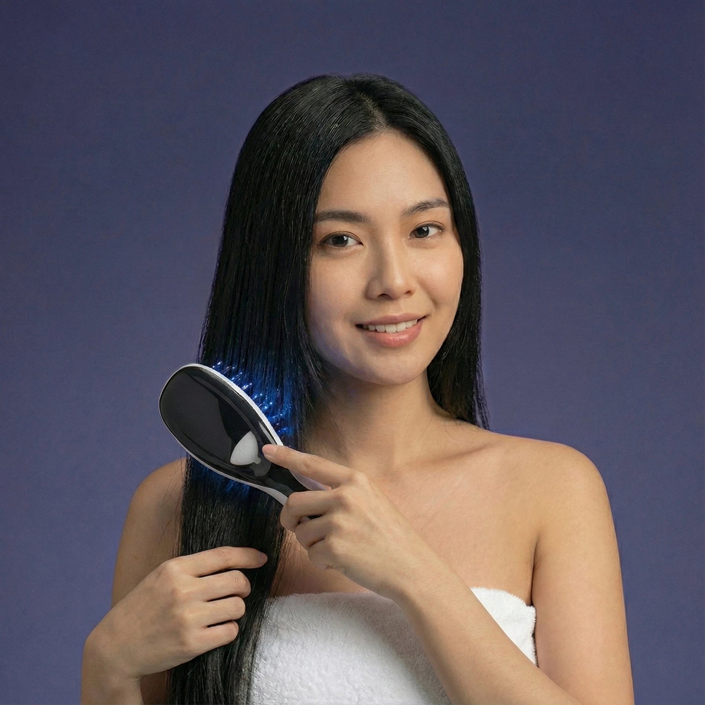 Brosse Massante & Diffuseuse d'huiles essentielles
