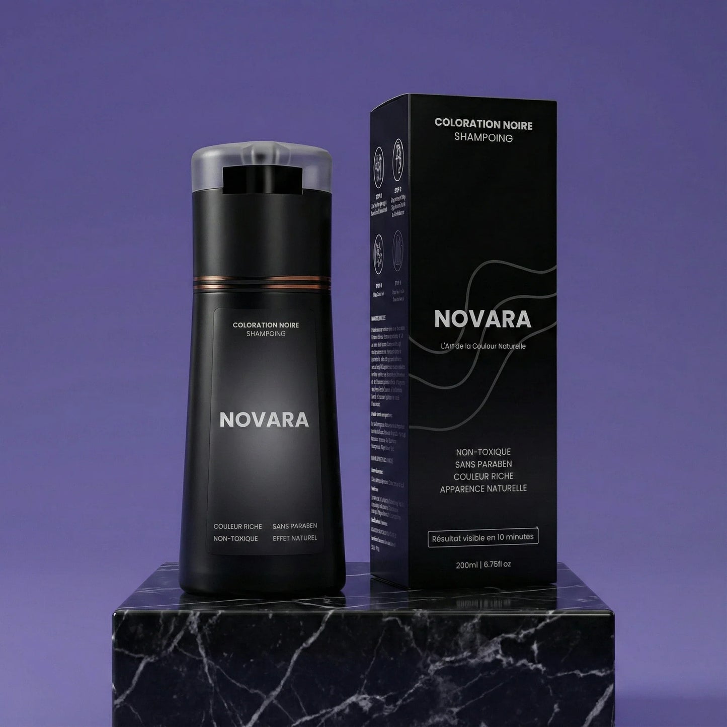 Shampoing colorant instantané Novara