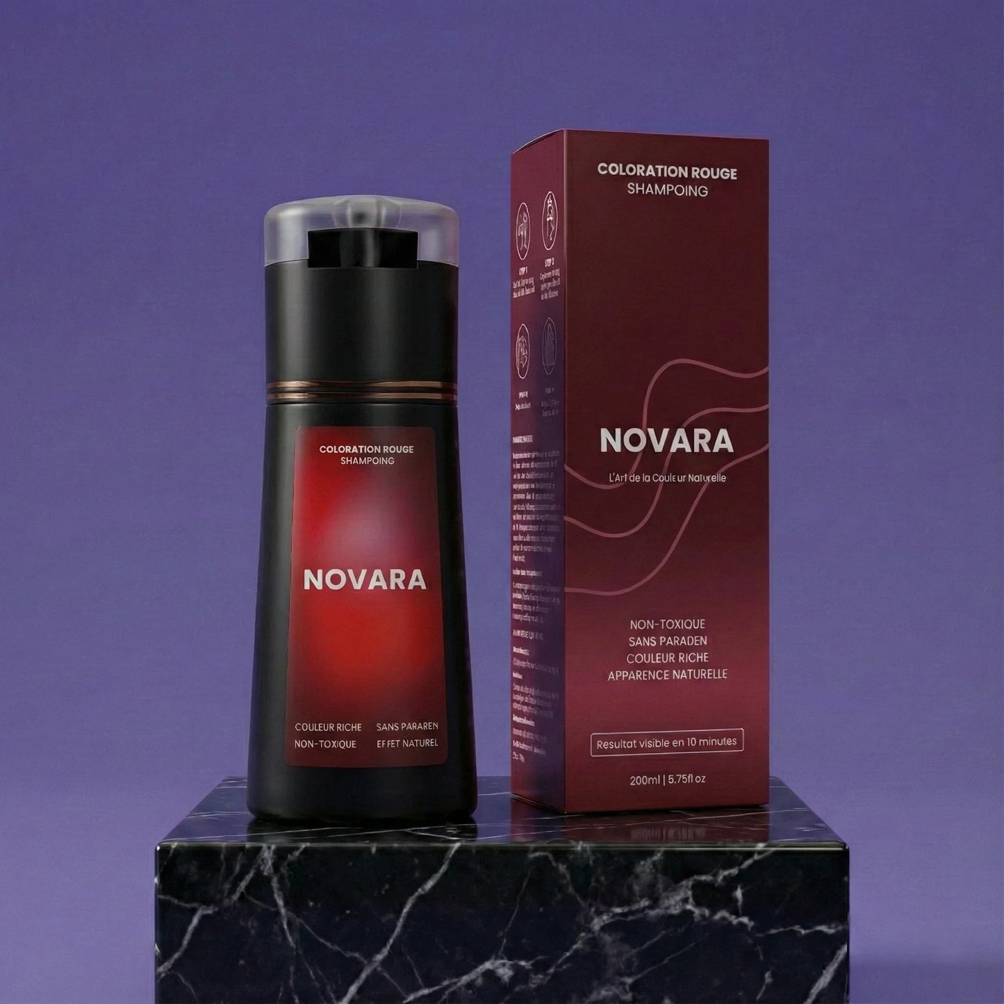 Shampoing colorant instantané Novara