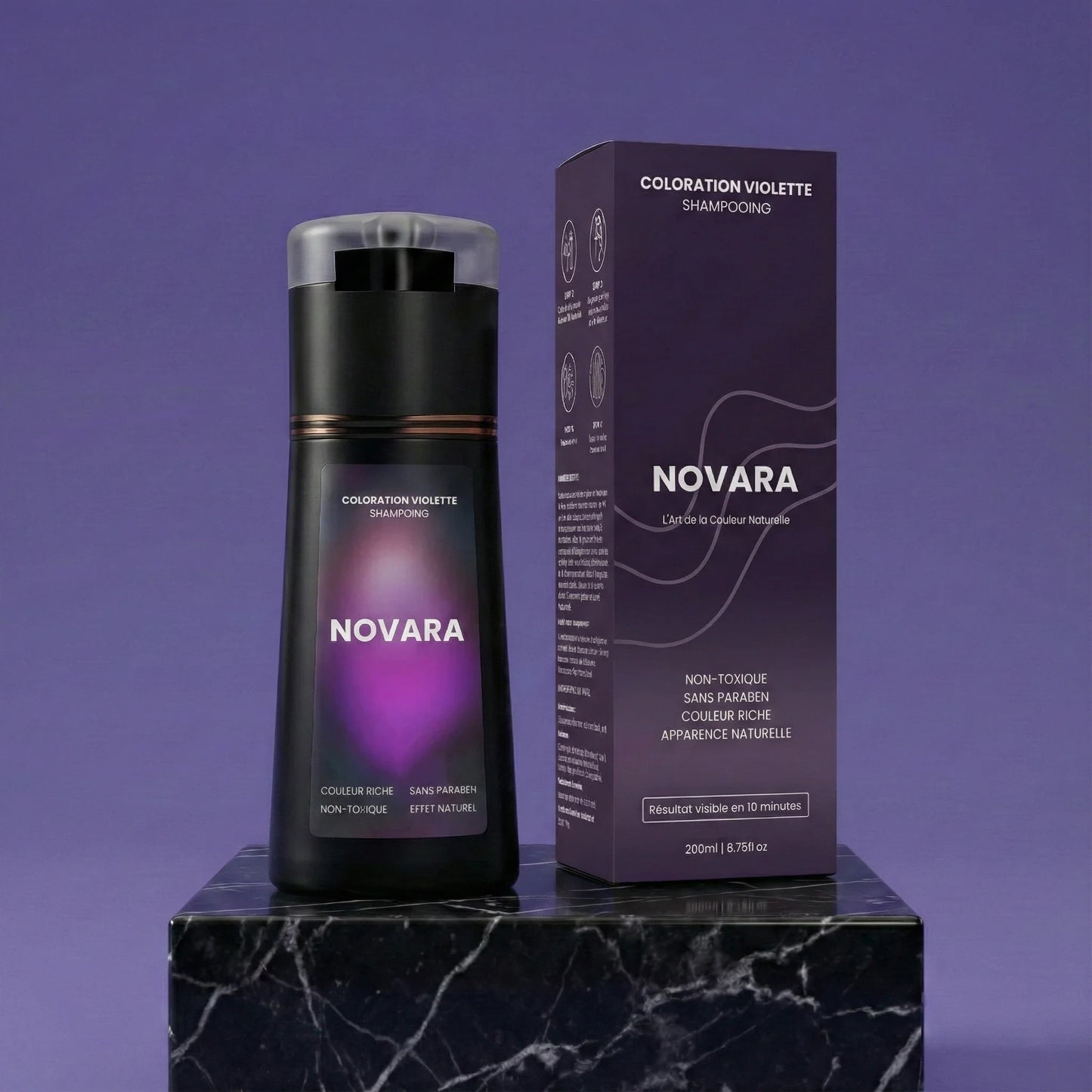 Shampoing colorant instantané Novara