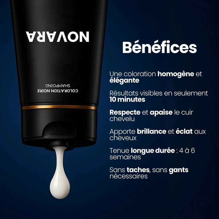 Shampoing colorant instantané pour homme