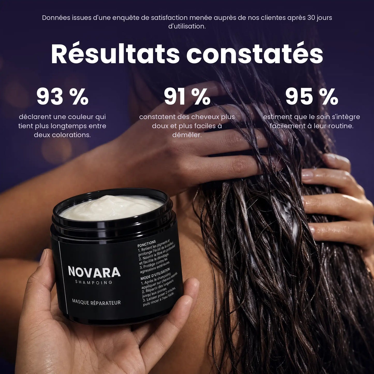 Après-shampoing masque protecteur de couleur Novara