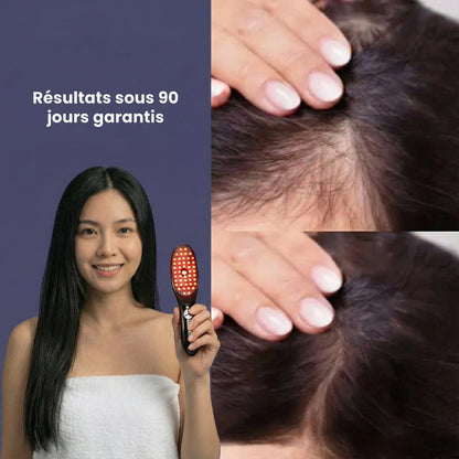 Brosse Massante & Diffuseuse d'huiles essentielles