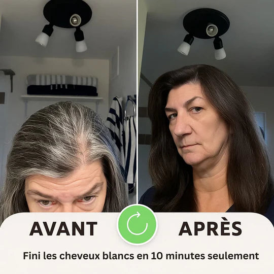 Shampoing colorant instantané pour femme