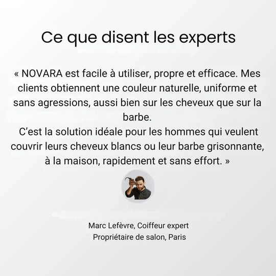 Shampoing colorant instantané pour homme